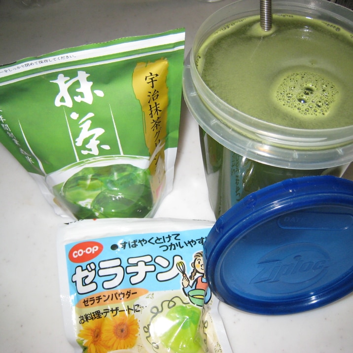 介護☆お薬を飲みやすくするお茶ゼリー(嚥下障害に)